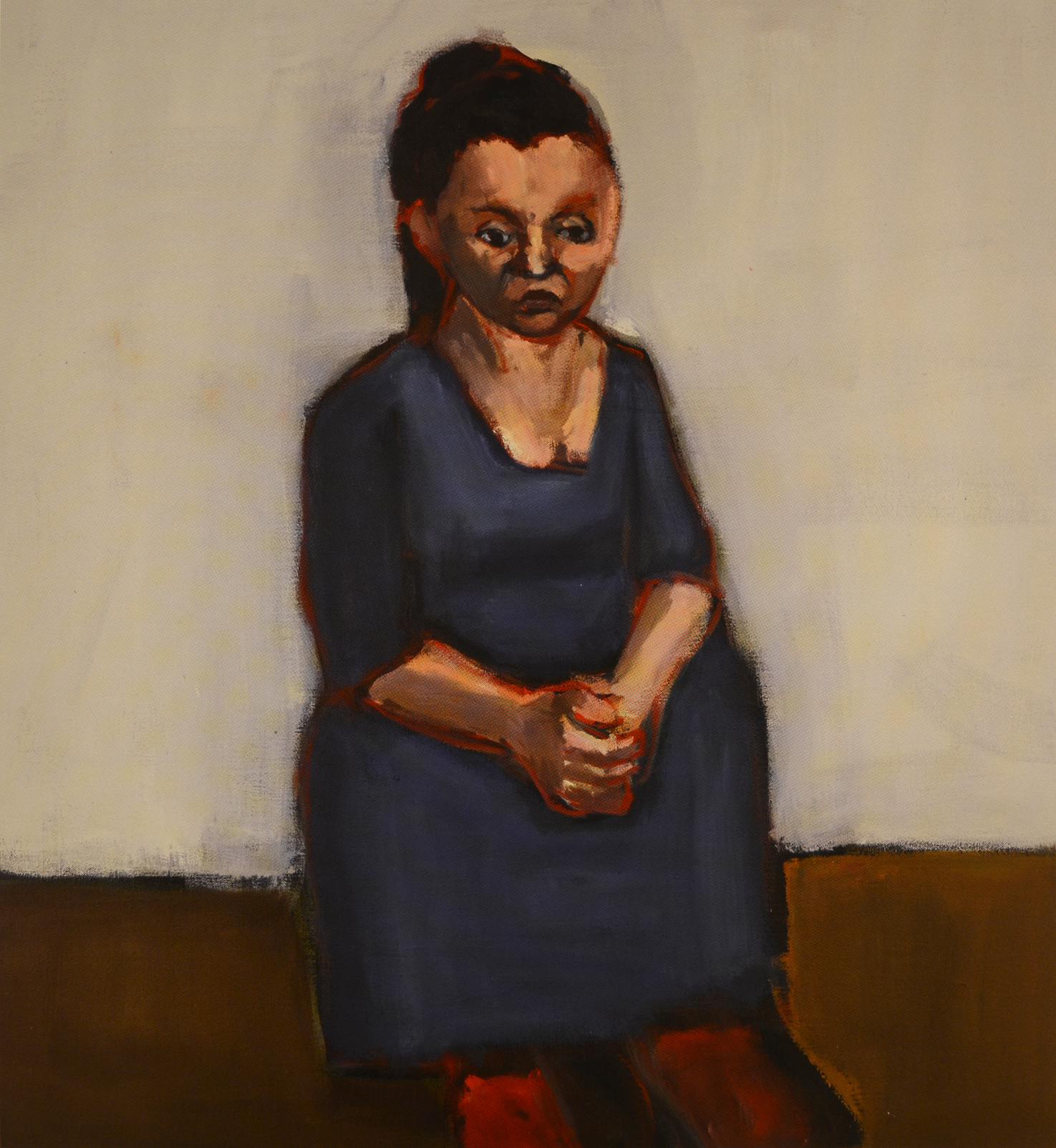 Damien Cabanes - Gina with Blue Dress